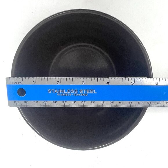 Mikasa Broadway – Gray Aqua/Brown Embossed 6”‎ Soup Cereal Bowl - Picture 6 of 7